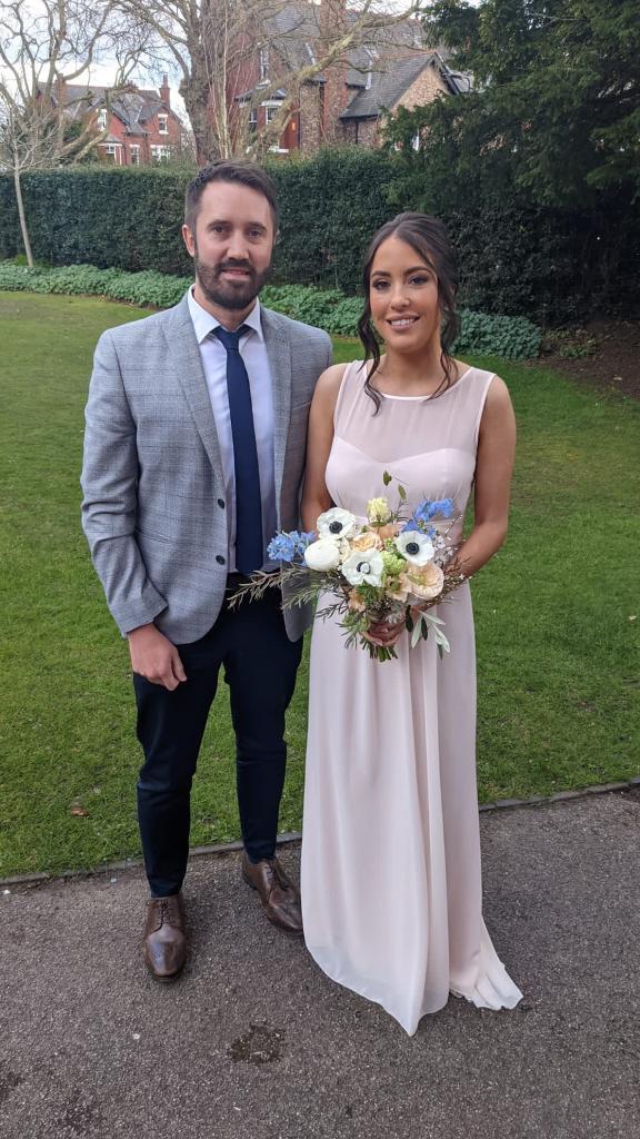 Size 8 'Cream Soda' bridesmaid dress 